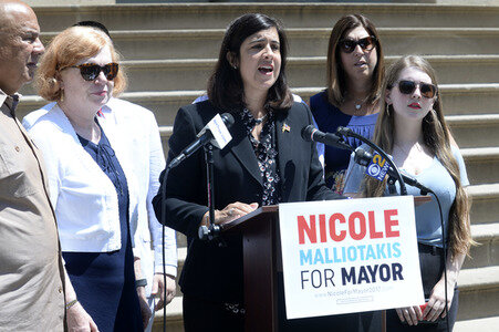 Wahlkampfrede von Nicole Malliotakis in New York