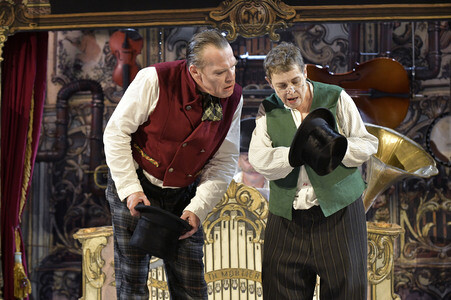 Theaterprobe 'Sauerkohl und Missetaten' in Berlin