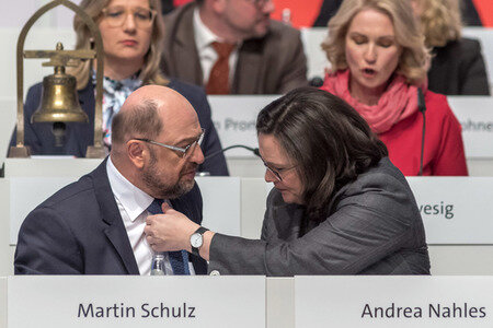 Bundesparteitag der SPD in Berlin