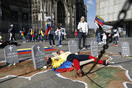 Venezuela Protest in Köln
