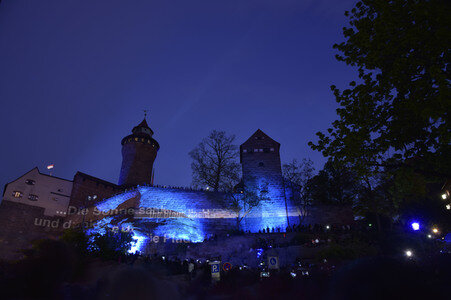 Blaue Nacht 2017 in Nürnberg