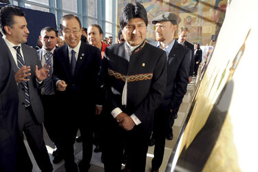 'Traveling the Paths of Change in Bolivia' Ausstellung, New York