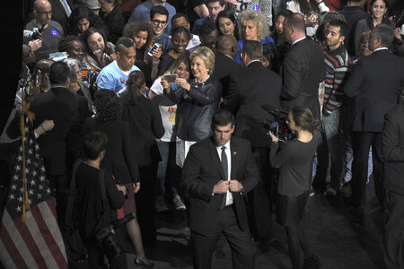 Hillary Clinton in New York