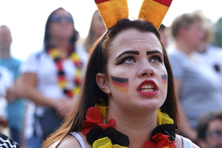 FIFA WM Public Viewing Deutschland gegen Südkorea in Berlin