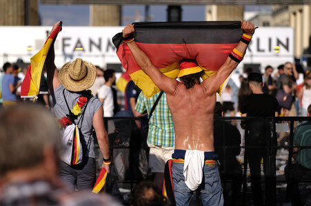 FIFA WM Public Viewing Deutschland gegen Südkorea in Berlin