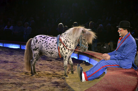 Premiere der 3. Winterspielzeit des Circus Krone in München