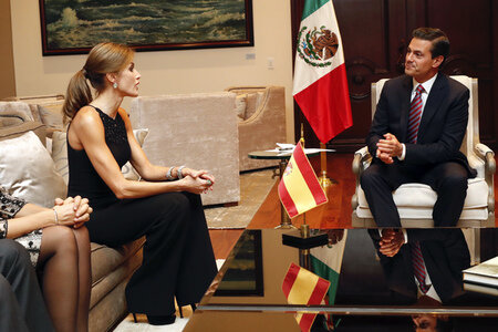 Königin Letizia von Spanien besucht Mexiko