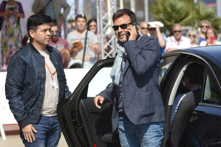 Ankunft auf dem San Sebastian Film Festival 2016