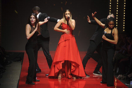 American Heart Association Fashion Show in New York