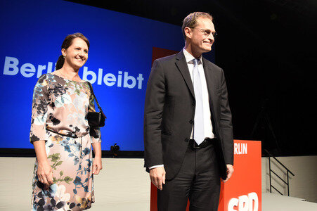 Wahlabend der SPD in Berlin
