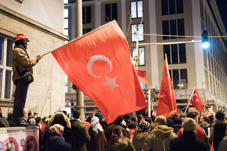 Türken Demo in Berlin