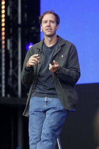 Sebastian Vettel auf der IAA Mobility 2025 in München