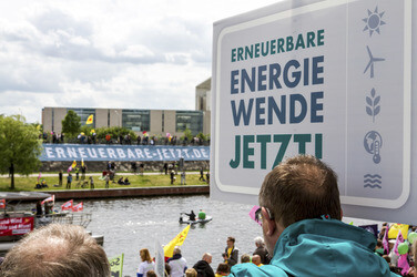 Bootsdemo zur Energiewende, Berlin
