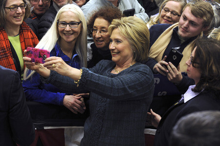 Wahlkampfrede von Hillary Clinton in Portsmouth