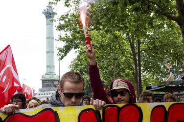 Demonstration gegen die Front National, Paris