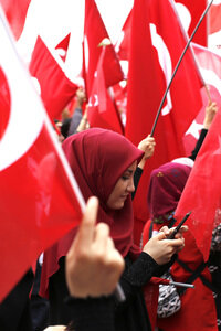 Erdogan-Demo in Köln