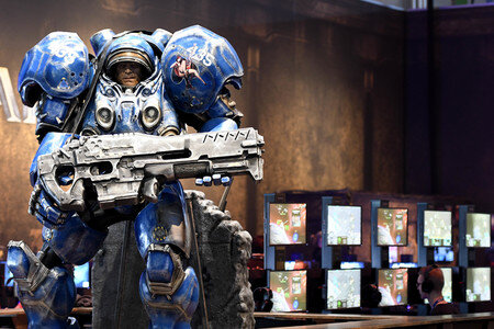 Computerspielmesse Gamescom 2017 in Köln