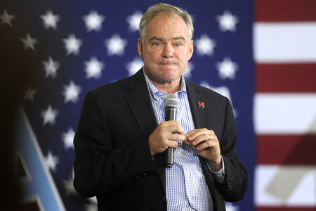 Wahlkampfveranstaltung mit Tim Kaine in Bethlehem