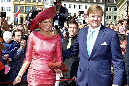 König Willem-Alexander und Königin Maxima der Niederlande in München