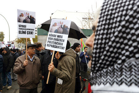 Kurden-Demo in Berlin