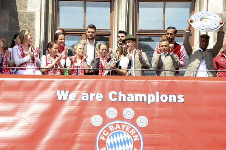 Meisterfeier des FC Bayern München