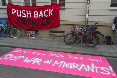 Farbbeutel Attacke auf Klaus Rösler, Berlin