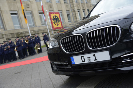 NRW Antrittsbesuch des Bundespräsidenten in Düsseldorf