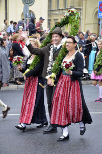 Trachten- und Schützenzug 2015 in München