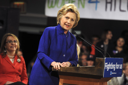 Rede von Hillary Clinton in New York