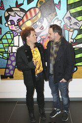 Romero Britto Ausstellungseröffnung, Hamburg