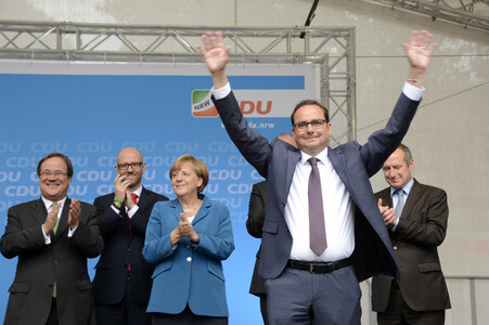 CDU-Wahlkampfveranstaltung in Essen