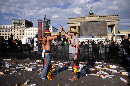FIFA WM Public Viewing Deutschland gegen Südkorea in Berlin