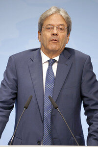 G20 Pressekonferenz von Paolo Gentiloni in Hamburg
