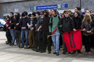 Demonstration gegen Neonazis, Dortmund
