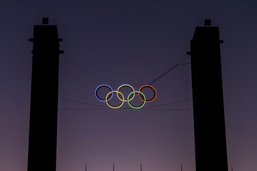 Entzündung des Olympischen Feuers, Berlin