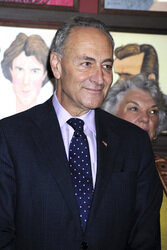 U.S. Senator Charles E. Schumer Berkanntgabe, New York
