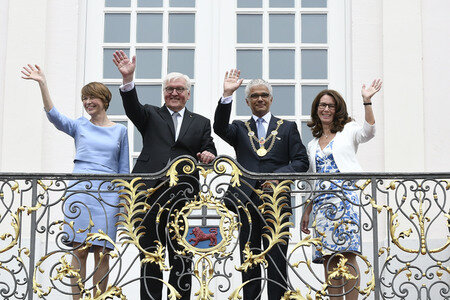 Antrittsbesuch von Frank-Walter Steinmeier in Bonn