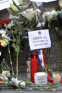 Madrid in Trauer um Opfer der Terroranschläge in Paris