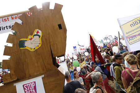 Demo gegen TTIP und Ceta in Köln