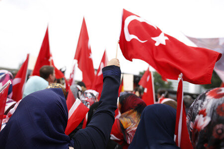 Erdogan-Demo in Köln