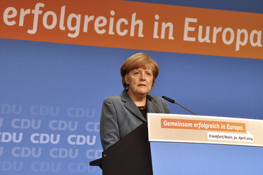 Eröffnung des CDU Europawahlkampfes, Frankfurt