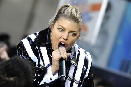 Konzert von Fergie in New York