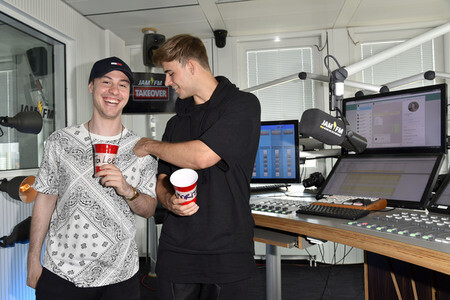 Moritz Garth bei Radio Jam FM in Berlin