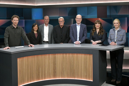 Talkshow 'hart aber fair' in Berlin