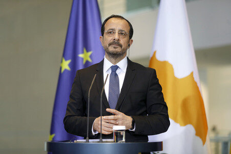 Empfang des Präsidenten der Republik Zypern in Berlin