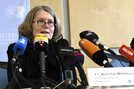 Pressekonferenz zur Verhaftung von Marcel H. in Dortmund
