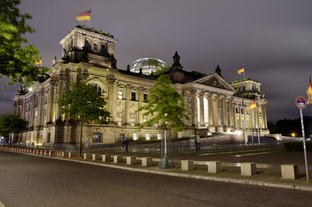 Das Reichstagsgebäude in Berlin