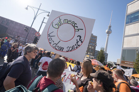 Demonstration 'Unteilbar' in Berlin