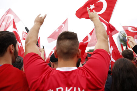Erdogan-Demo in Köln