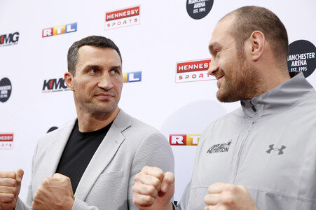 Pressekonferenz 'Fury vs. Klitschko II' in Köln